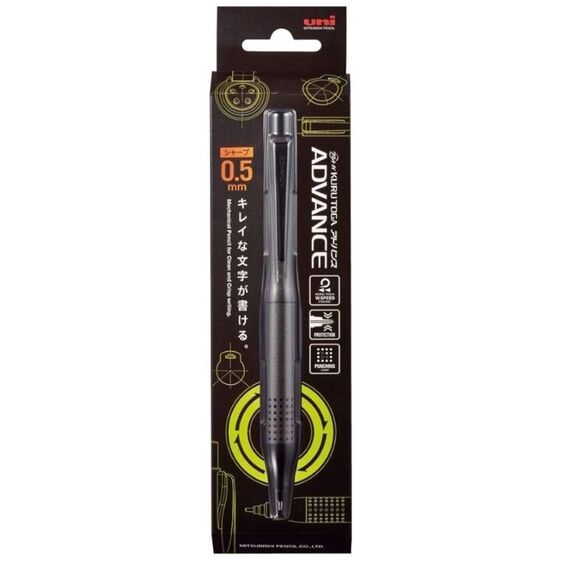 Mitsubishi Pencil uni Kuru Toga Advance Upgrade Model 0.5mm Mechanical Pencil. - Picture 1 of 8